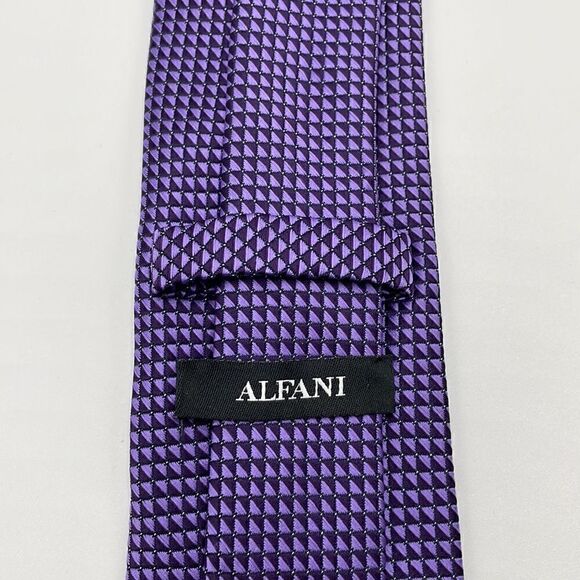 Purple alfani necktie   - Picture 4 of 5